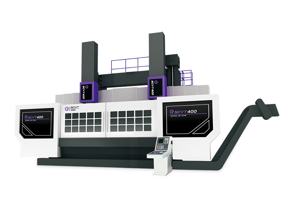 SCVT雙柱數(shù)控立式車床系列280、350、400